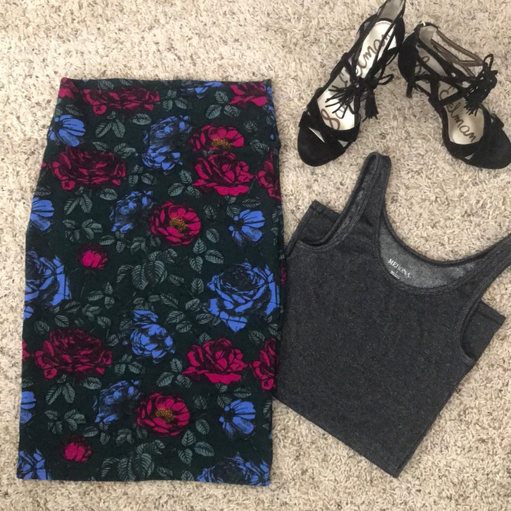 High waist bodycon skirt - XS